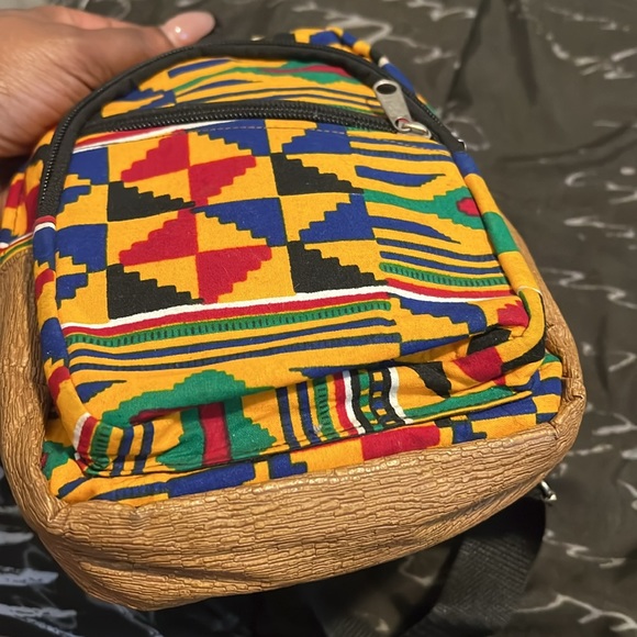 Mini African print backpack - Picture 4 of 4